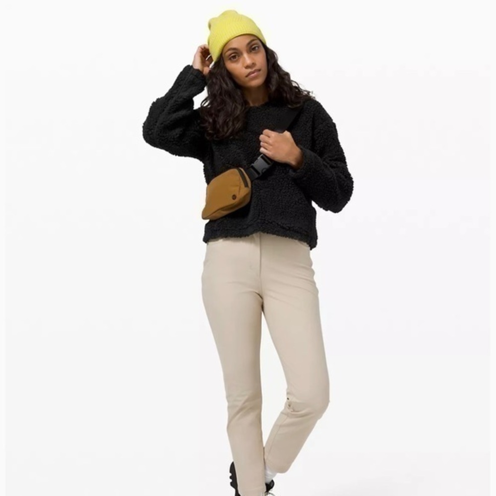 Lululemon Athletic Wool Whenever Crew Sherpa Pullover